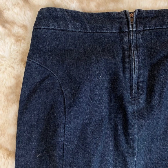 J. Crew Denim Skirt with Pockets, sz. 2 - Picture 4 of 5
